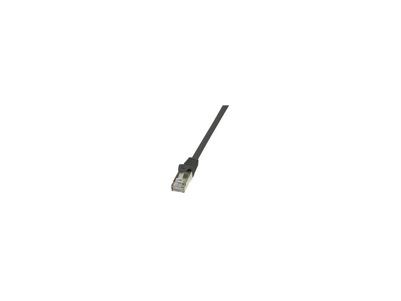 LogiLink Câble patch, Cat. 6, F/UTP, 15,0 m, blanc, gaine en