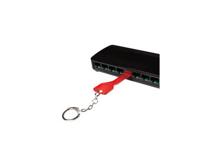 LogiLink Verrou de sécurité port RJ45, 1 clé / 10 verrous