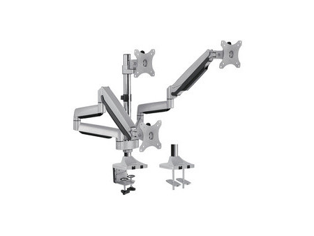 LogiLink Bras support pour écran, aluminium, triple
