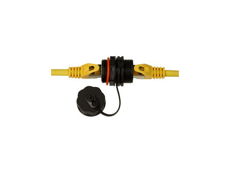 LogiLink Connecteur à vis Cat.6A pour l'industrie, 2x RJ45