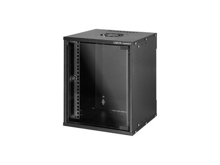 LogiLink Coffret mural 10' SoHo, monté, 6U, gris
