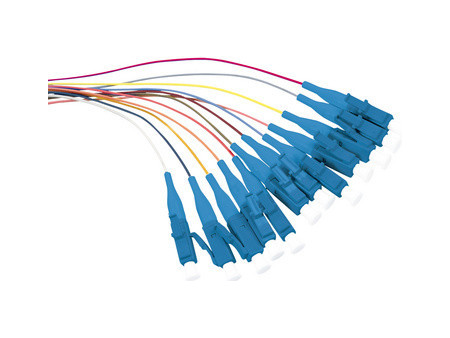 LogiLink Jeu de pigtails fibre optique, LC-Simplex, OS2, 2 m