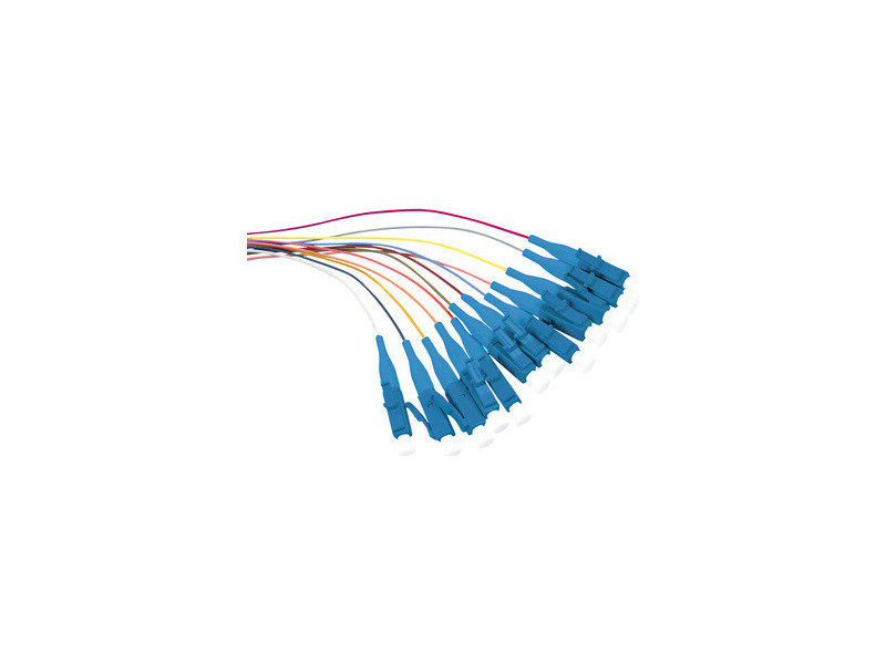 LogiLink Jeu de pigtails fibre optique, LC-Simplex, OS2, 2 m