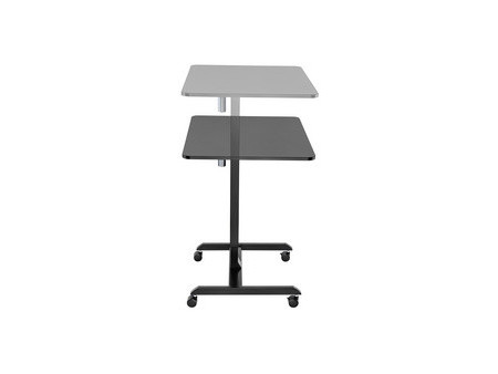 LogiLink Bureau d'ordinateur réglable, électrique, noir