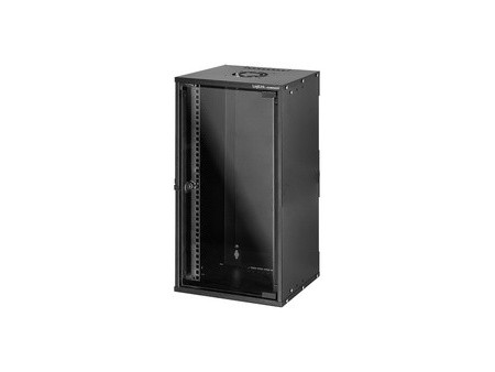 LogiLink Coffret mural 10' SoHo, monté, 9 U, gris clair