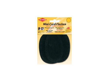 KLEIBER Mini patch thermocollant, fin velours côtelé, beige