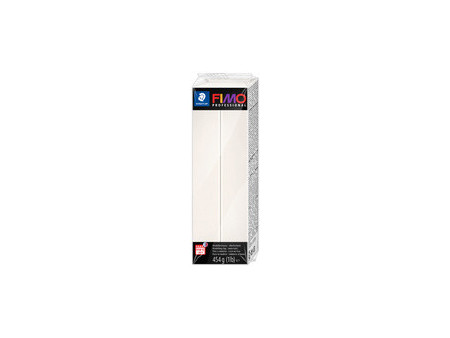 FIMO PROFESSIONAL Pâte à modeler, 454 g, blanc
