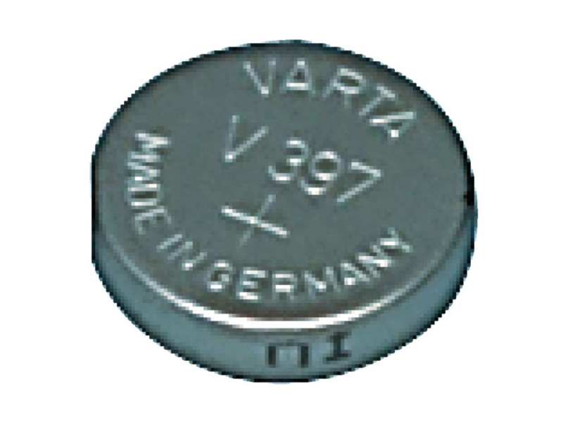 VARTA Pile oxyde argent pour montres, V397 (SR59), 1,55 V