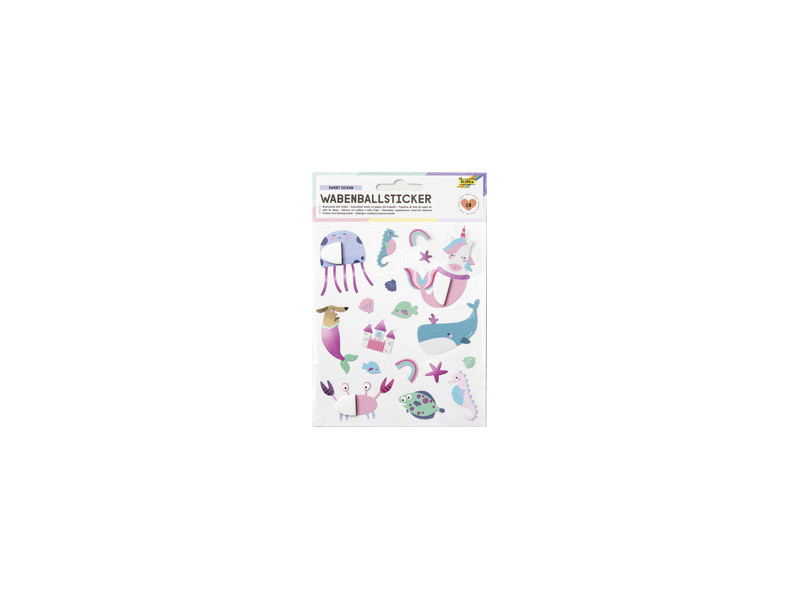 folia Sticker boule en papier DINO-MITE