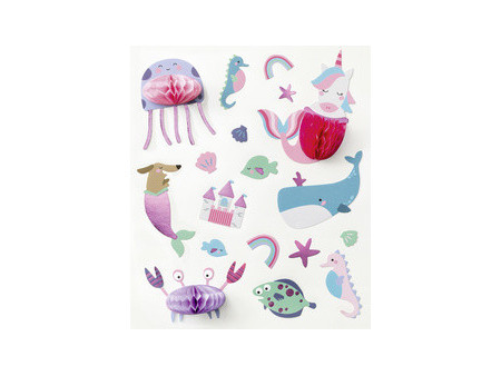 folia Sticker boule en papier SWEET OCEAN