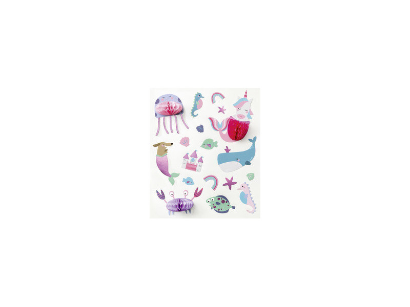 folia Sticker boule en papier SWEET OCEAN