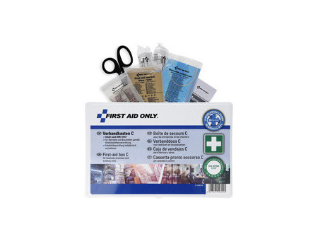 FIRST AID ONLY Boîte de premiers secours C, DIN 13157, blanc