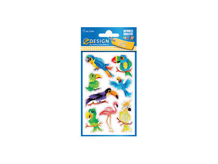 ZDesign KIDS Sticker glitter 'oiseaux'