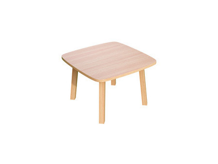 PAPERFLOW Table d'appoint WOODY, en bois massif, hêtre