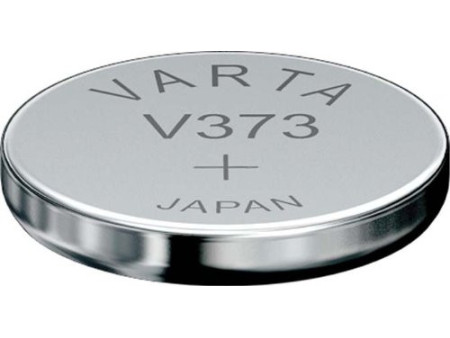 VARTA Pile oxyde argent pour montres, V373 (SR68), 1,55 V
