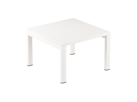 PAPERFLOW Table basse easyDesk, carré, blanc / blanc