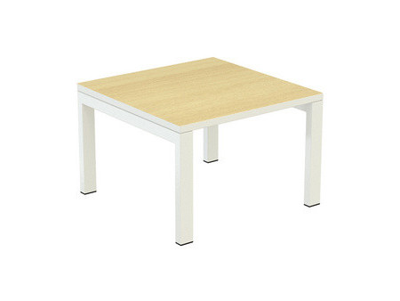 PAPERFLOW Table basse easyDesk, rectangulaire, blanc / blanc