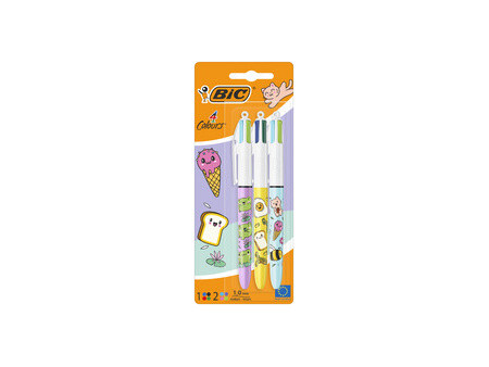 BIC Recharge pour stylo à bille 4 Colours, M, rouge