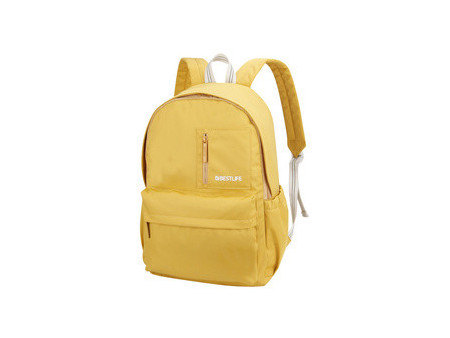 BESTLIFE School Sac à dos pour laptop COL RAINBOW, jaune