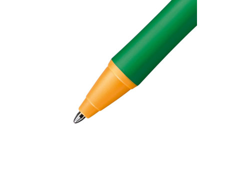 STABILO Stylo à bille rétractable pointball, vert