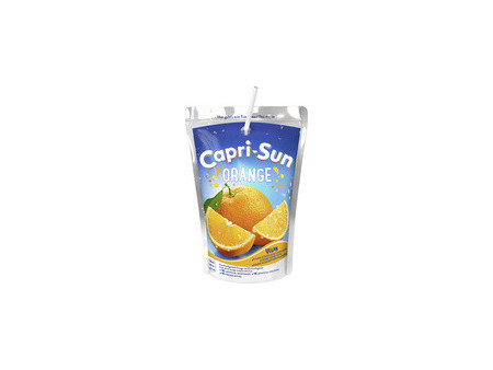 Capri-Sun Boisson à base de jus de fruits ORANGE, 10 x 0,2 l