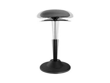 LogiLink Tabouret, hauteur réglable, noir