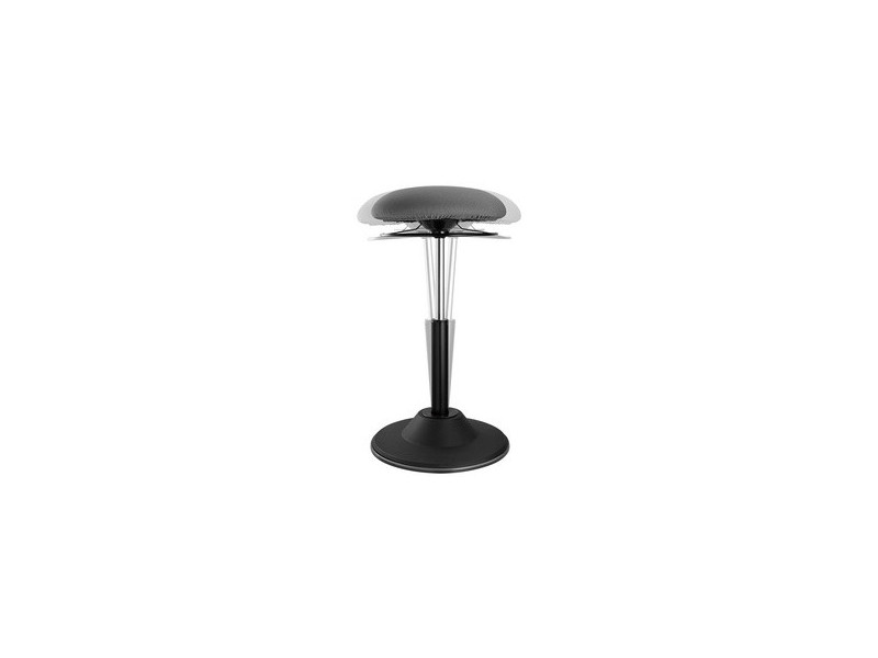 LogiLink Tabouret, hauteur réglable, noir