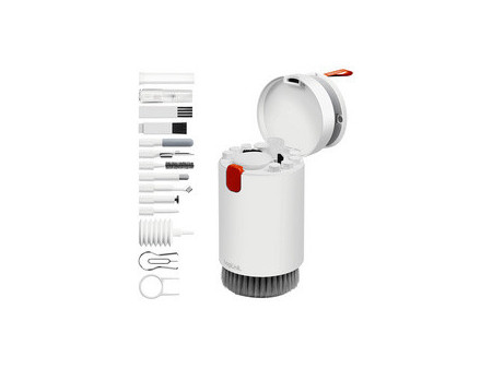LogiLink Kit de nettoyage 20 en 1, 21 pièces, blanc