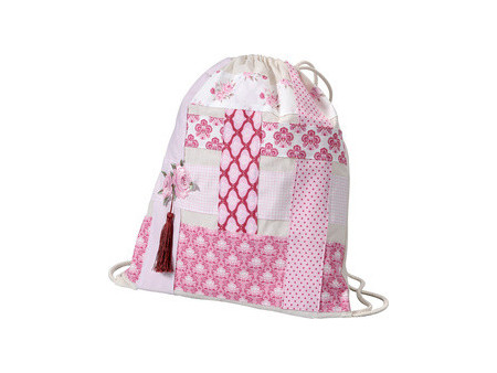 KNORR prandell Sac à cordon en coton, (L)380 x (H)420 mm