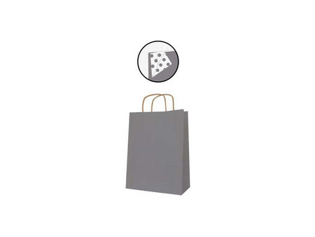 APLI Sac en papier, kraft, moyen, or