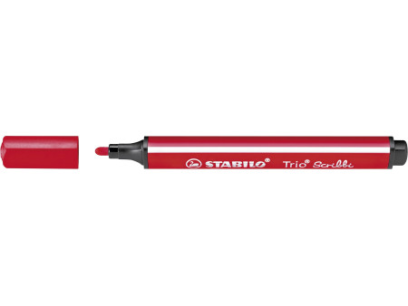 STABILO Stylo feutre Trio Scribbi, rouge