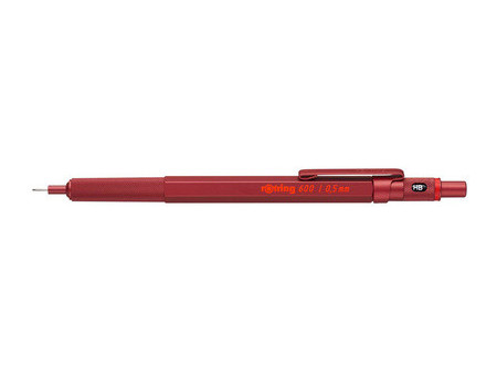 rotring Porte-mines 600, 0,7 mm, rouge métallique