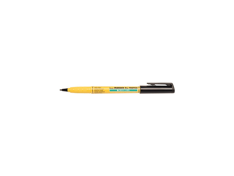 Pentel Marqueur pour tissus GREEN-LABEL NM10, noir