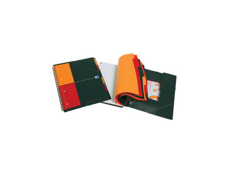 Oxford International Cahier 'ORGANISERBOOK', A4+, ligné