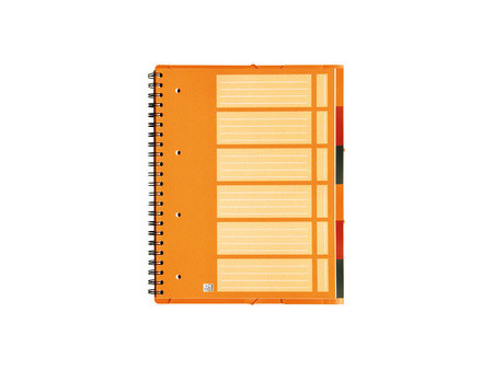 Oxford International Cahier 'ORGANISERBOOK', A4+, ligné