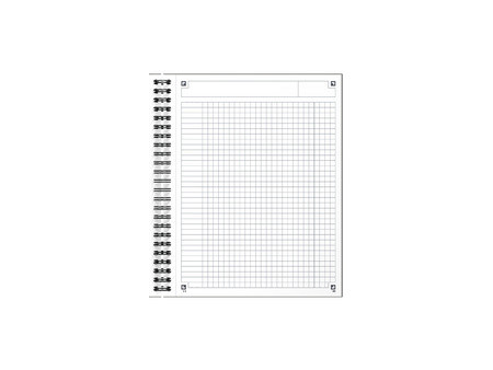 Oxford International Cahier 'NOTEBOOK', A5+, quadrillé