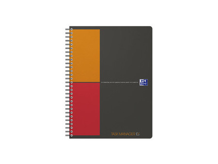 Oxford Cahier à spirale International Task Manager, B5