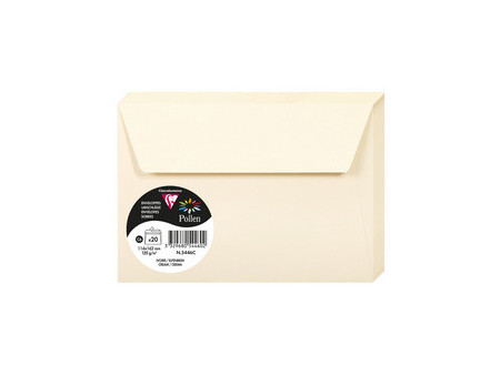 Pollen by Clairefontaine Enveloppes C6, rose dragée