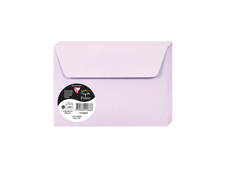 Pollen by Clairefontaine Enveloppes C6, rose dragée