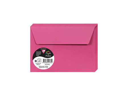 Pollen by Clairefontaine Enveloppes C6, rose dragée