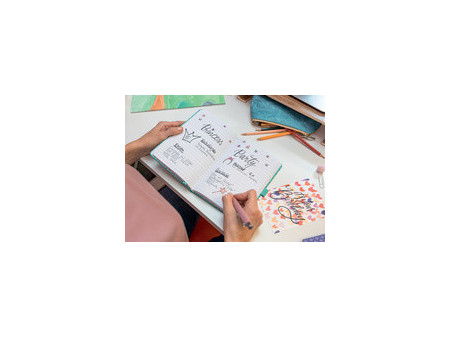 sigel Carnet de notes Jolie Flair, similicuir, A6