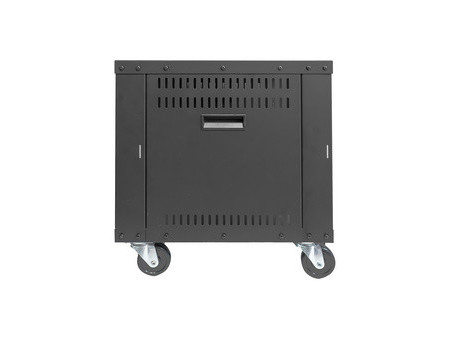 DIGITUS Monture universelle 19', avec roulettes, 8 U, noir