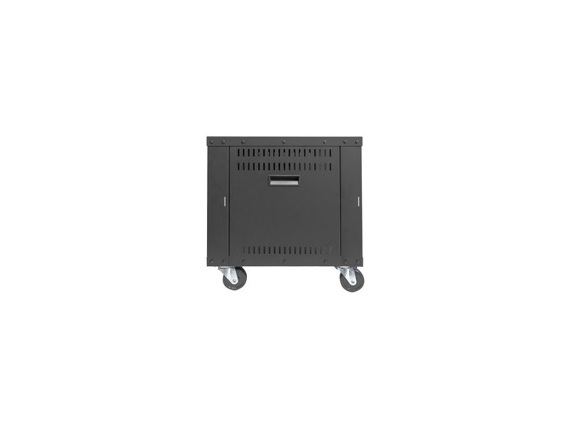 DIGITUS Monture universelle 19', avec roulettes, 8 U, noir