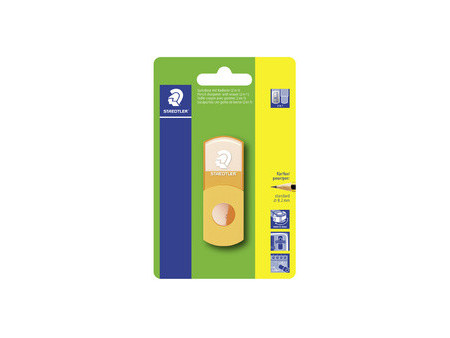 STAEDTLER Combi gomme - taille-crayon 511 SE, rose fluo