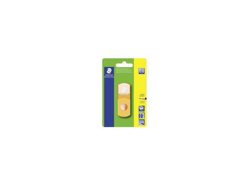 STAEDTLER Combi gomme - taille-crayon 511 SE, rose fluo