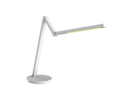 Hansa Lampe de bureau à LED Cascade, pied, blanc