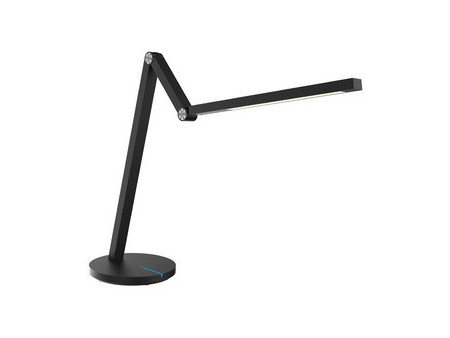 Hansa Lampe de bureau à LED Cascade, pied, noir