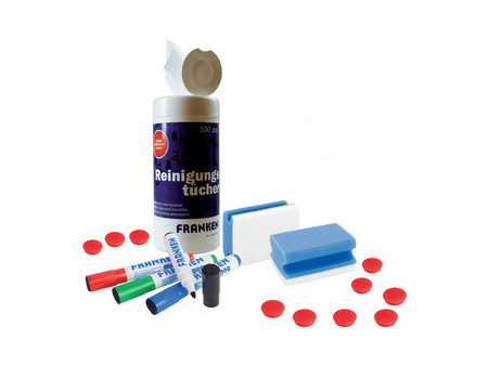FRANKEN Kit de démarrage pour tableau blanc, magnétique