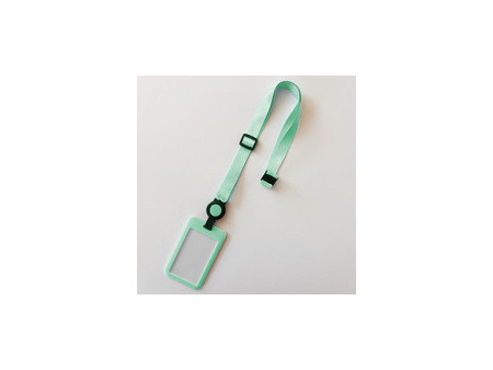 AVERY Porte-carte avec tour de cou, vert pastel