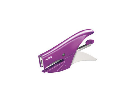 LEITZ Pince agrafeuse WOW, blanc perle